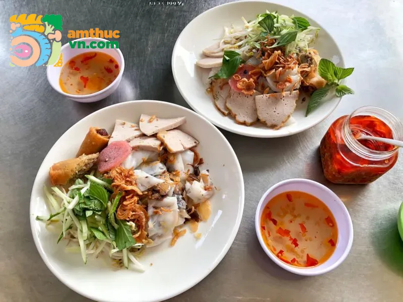 Đặc trưng của bánh cuốn miền Nam 