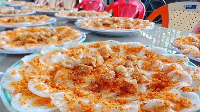 Bánh bèo tôm cháy Đồng Hới