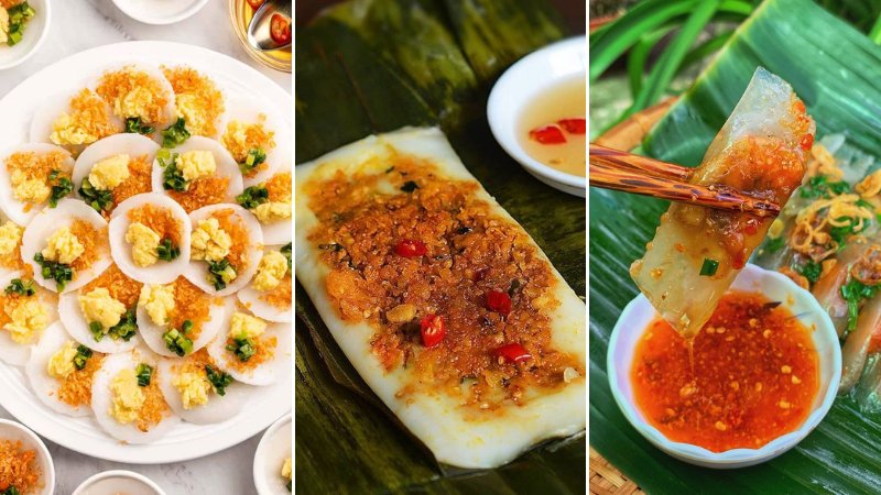 Bánh bèo, bánh nậm, bánh lọc