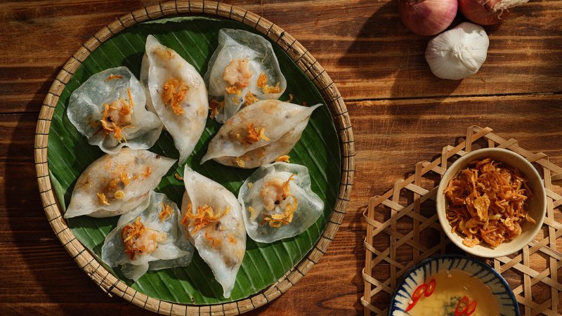 Bánh vạc (bánh hoa hồng trắng) – Nét đẹp tinh tế