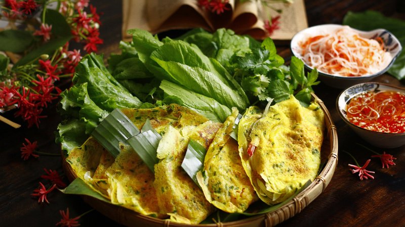 Cách làm bánh xèo giòn rụm, chuẩn vị miền Tây