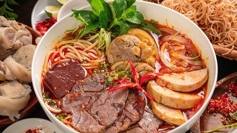 Bún bò Huế – nét tinh hoa ẩm thực Cố đô