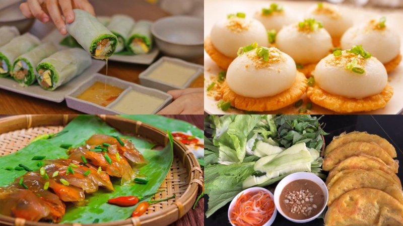 Các món bánh đặc trưng của miền Trung