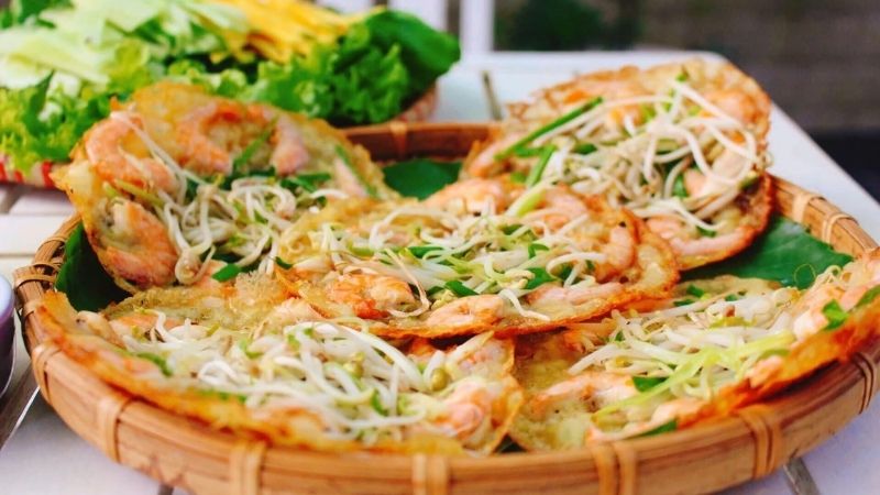 Bánh xèo tôm thịt