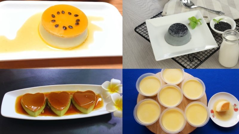 Các biến tấu hấp dẫn của bánh flan