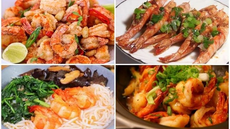 Các món ngon từ tôm dễ làm tại nhà