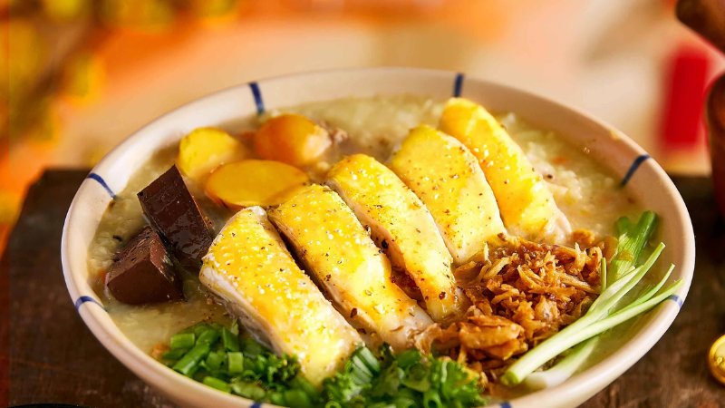 Cháo gà – món ăn quen thuộc trong ẩm thực Việt