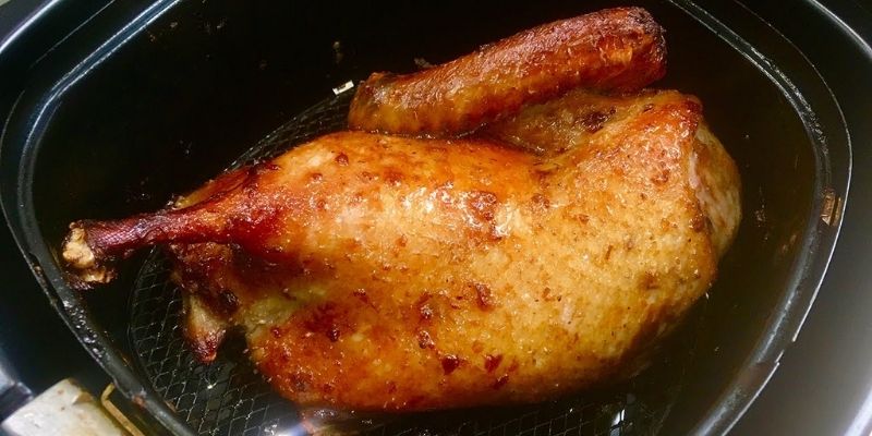 Gà nướng muối ớt đậm đà